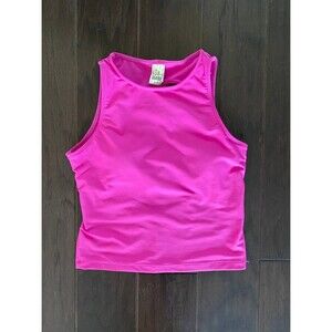 Kortni Jeane Fuchsia Circle Back Top